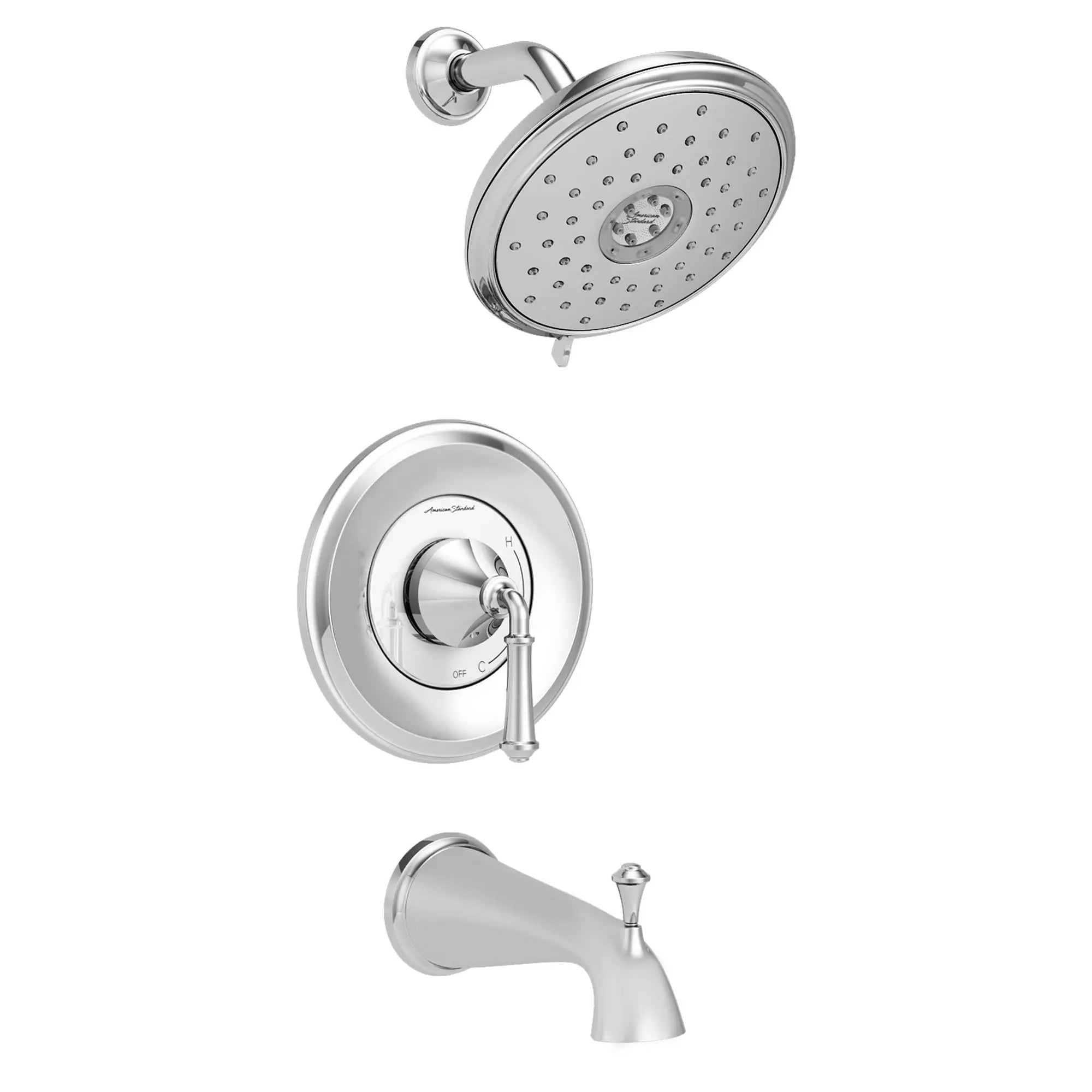 Delancey® 2.5 gpm/9.4 L/min Tub and Shower Trim Kit With 4-Function Showerhead and Lever Handle — thumbnail 3